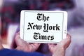 The New York Times newspaper logo Royalty Free Stock Photo