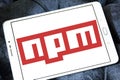 Npm software logo Royalty Free Stock Photo