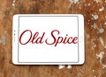 Old Spice brand logo Royalty Free Stock Photo