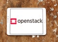 OpenStack Cloud computing company logo Royalty Free Stock Photo