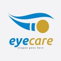 Eye Care and Optical Vision Logo Template