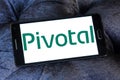 Pivotal Software company logo Royalty Free Stock Photo