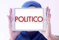 Politico political journalism company logo Royalty Free Stock Photo