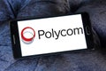 Polycom company logo Royalty Free Stock Photo