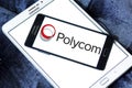 Polycom company logo Royalty Free Stock Photo