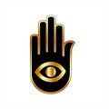 Logo for psychic or mind reader