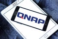 QNAP Systems company logo Royalty Free Stock Photo