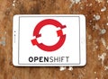 Red Hat OpenShift platform logo Royalty Free Stock Photo