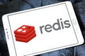 Redis Data structure store logo Royalty Free Stock Photo
