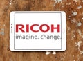 Ricoh Company logo Royalty Free Stock Photo