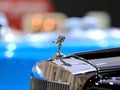 Logo of Rolls Royce on bumper