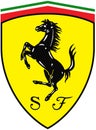 Logo Scuderia Ferrari Royalty Free Stock Photo