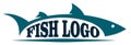 Logo of sea fish. Royalty Free Stock Photo
