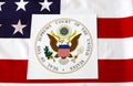 Logo Seal of the Supreme Court of the United States Royalty Free Stock Photo