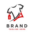 Logo on selling t-shirts