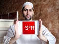 SFR telecommunications company logo