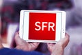 SFR telecommunications company logo