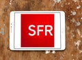 SFR telecommunications company logo