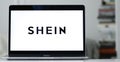 Logo of Shein, the world's largest online fashion and clothing marketplace