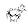 Logo for shop of handmade jewelry.