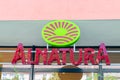 Logo and sign of Alnatura.