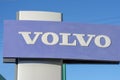 Logo sign of Volvo car dealer at Lugano on Switzerland Royalty Free Stock Photo