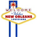 Logo Slogan Tagline New Orleans French Quarter Mardi Gras Southern Decadence Carnival Season Louisiana isolated on white