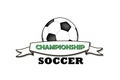 Logo soccer championship