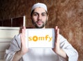 Somfy electronics company logo