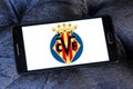 Villarreal CF soccer club logo Royalty Free Stock Photo