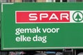 Logo Spar Supermarket On A Truck At Amsterdam The Netherlands 1-5-2021