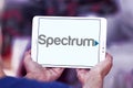 Spectrum cable service brand logo Royalty Free Stock Photo