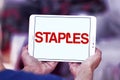 Staples brand logo Royalty Free Stock Photo