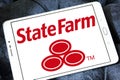 State Farm insurance logo Royalty Free Stock Photo