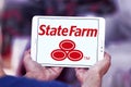 State Farm insurance logo Royalty Free Stock Photo