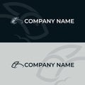 modern minimalist rabbit logo template Royalty Free Stock Photo