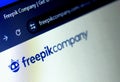 Freepik Company logo Royalty Free Stock Photo