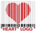 Logo stylized heart.