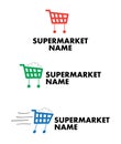 Logo for supermarket and mall