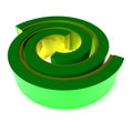 Logo swirl icon