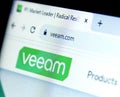 Veeam company logo Royalty Free Stock Photo