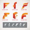 Logo and Symbol design F concept