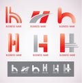 Logo and Symbol design H concept