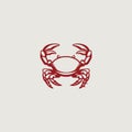 A logo that symbolically uses a crab