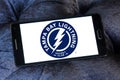 Tampa Bay Lightning ice hockey team logo Royalty Free Stock Photo