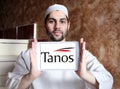 Tanos Exploration company logo Royalty Free Stock Photo
