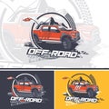 Logo for a team of off-road drivers in three versions. Open to change