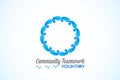 Logo teamwork community business people