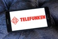 Telefunken company logo Royalty Free Stock Photo