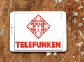 Telefunken company logo Royalty Free Stock Photo